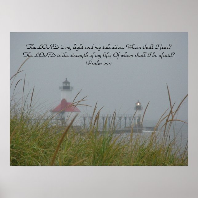 Der Herr ist mein LIght-Poster Poster (Vorne)