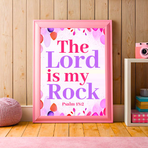 Der Herr ist mein Rock Boho Christlich Teen Girl A Poster
