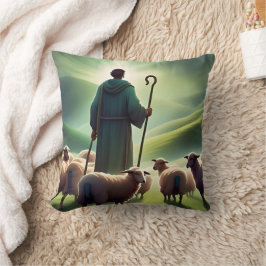 Der Herr ist mein Schäferhund | Psalm 23:1 wirbelk Kissen