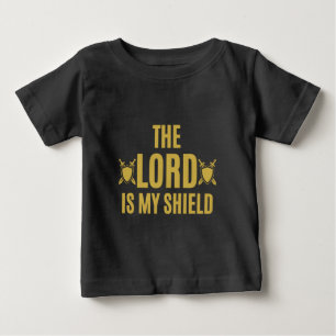 Der Herr ist mein Schild Zitat Baby T-shirt