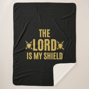 Der Herr ist mein Schild Zitat Sherpadecke