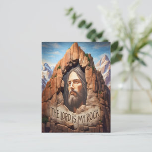 Der Herr ist mein Stein Postkarte