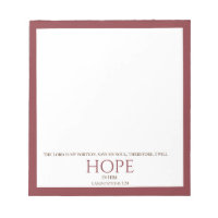 Der Herr ist mein Teil Deep Red Modern Bible Verse