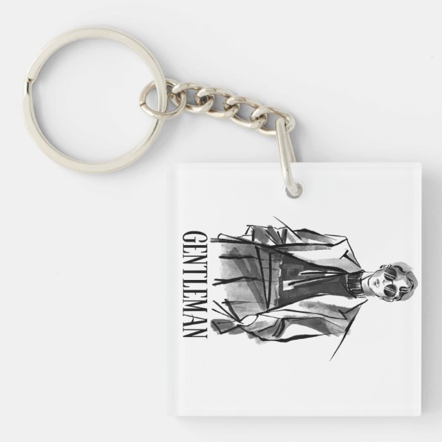 Der Herr Schlüsselanhänger (Vorderseite)