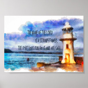 Der Herr, unser starker Turm Poster
