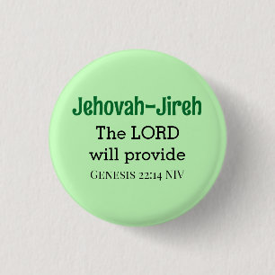 Der Herr wird die Bibel Verse Licht Grün geben Button