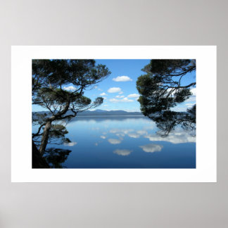 Der herrliche blaue Himmel Poster