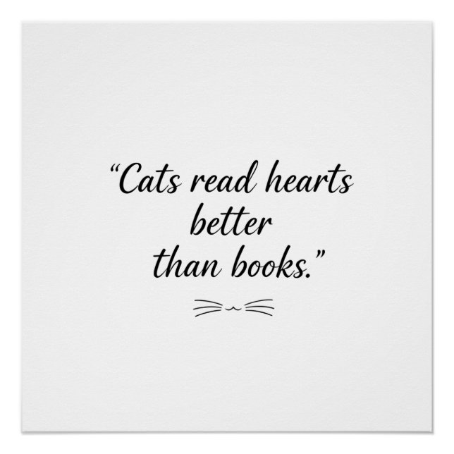 Der Herz-Leser Poster (Vorderseite)