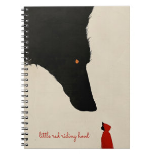 Der herzlose Wolf und die kleine rote Reithose Notizblock