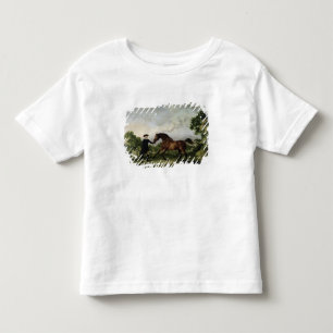 Der Herzog von Ancasters Bucht Stallion "freier Kleinkind T-shirt