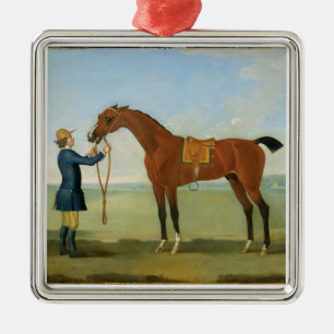 Der Herzog von Devonshires Fliegen Childers, 1742 Silbernes Ornament