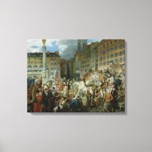 Der Herzog von Orleans Leinwanddruck
