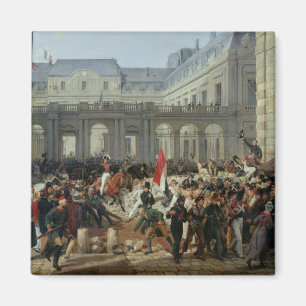 Der Herzog von Orleans verlässt das Palais Royal Magnet
