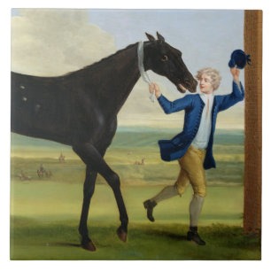 Der Herzog von Rutlands "kerngesundem Schwarzem", Fliese