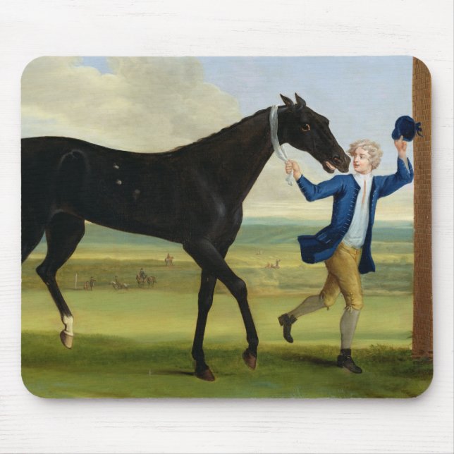 Der Herzog von Rutlands "kerngesundem Schwarzem", Mousepad (Vorne)