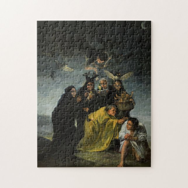 Der Hexensabbat Francisco Goya (Vertikal)