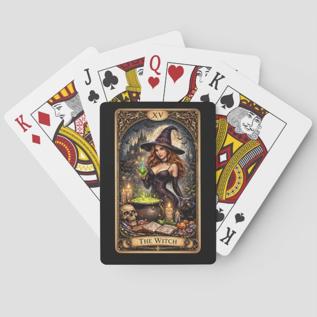 Der Hexentrank Spielkarten (Rückseite)