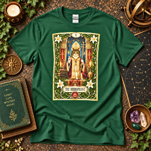 Der Hierophant Katzen Tarot - Tradition und Weishe T-Shirt