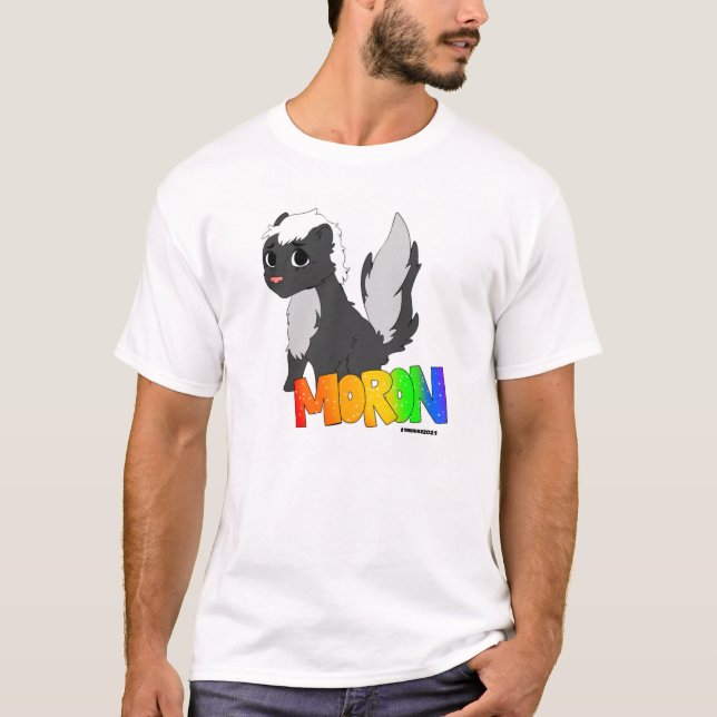 Der Hike Skunk - Moron Men's T - Shirt (Vorderseite)