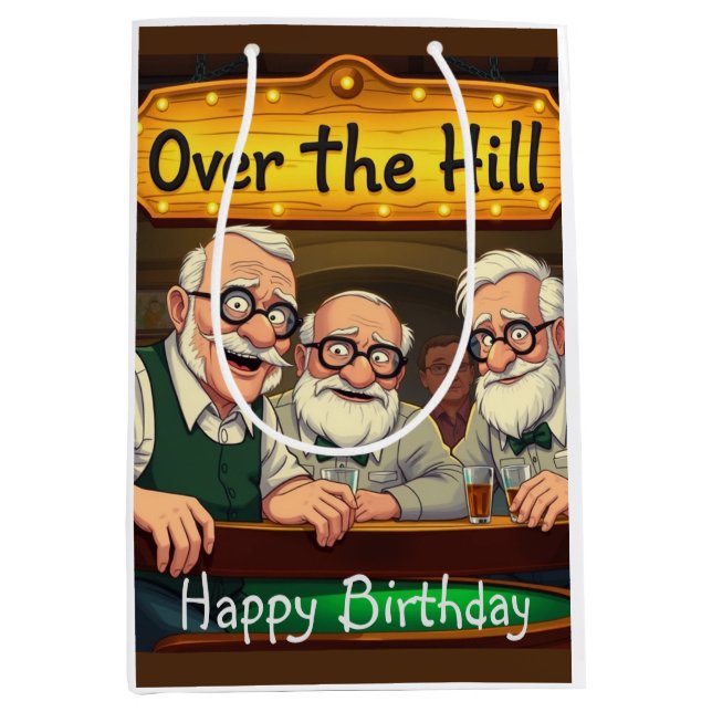 Der Hill Club Mittlere Geschenktüte (Vorderseite)
