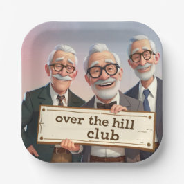 Der Hill Club Pappteller