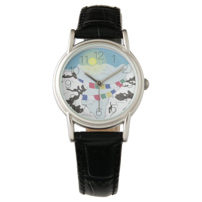 Der Himalaya Armbanduhr (Vorderseite)