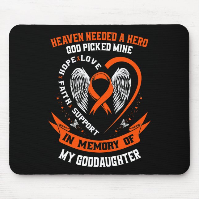 Der Himmel brauchte einen Helden Gott, der meine T Mousepad (Vorne)