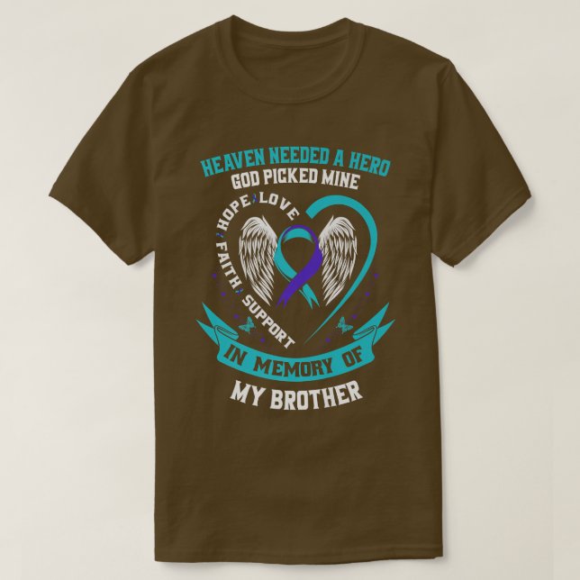 Der Himmel brauchte einen Helden Gott, der meinen  T-Shirt (Design vorne)