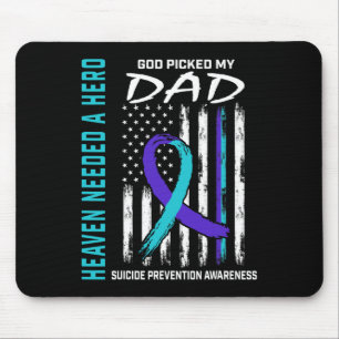 Der Himmel brauchte einen Helden Gott Picknick Vat Mousepad