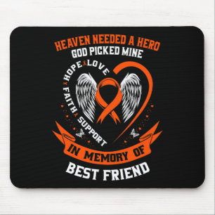 Der Himmel brauchte einen Helden Gott, um meinen b Mousepad