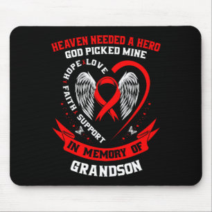 Der Himmel brauchte einen Helden Gott wählte den H Mousepad