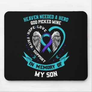 Der Himmel brauchte einen Helden Gott wählte meine Mousepad