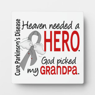 Der Himmel brauchte einen Helden Grandpa Parkinson Fotoplatte
