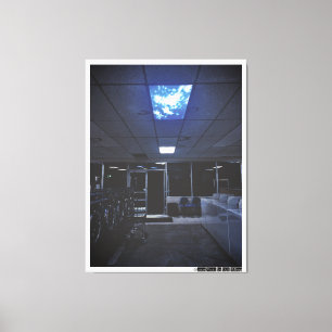 der Himmel fällt herunter Leinwanddruck