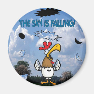 Der Himmel fällt!!! Magnet