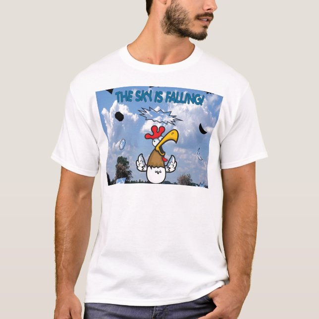 Der Himmel fällt!!! T-Shirt (Vorderseite)