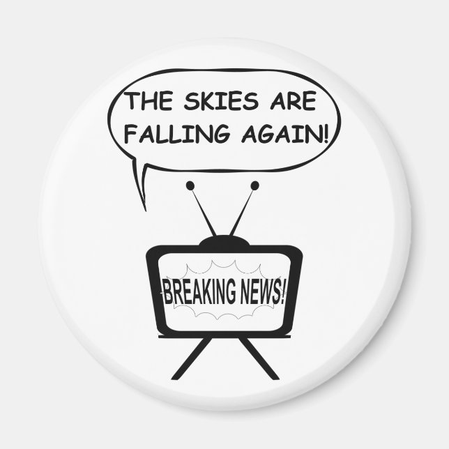 Der Himmel fällt wieder Magnet (Vorne)