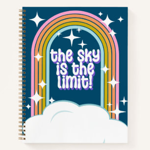 Der Himmel ist das Limit-Notebook Notizbuch