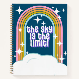 Der Himmel ist das Limit-Notebook Notizbuch