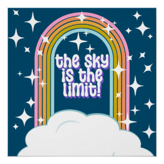 Der Himmel ist das Limit Poster