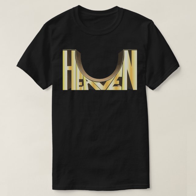 Der Himmel ist ein halbes Stück T-Shirt (Design vorne)