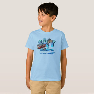 Der Himmel ist mein Spielplatz Kinder T-Shirt