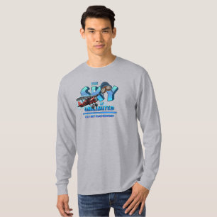 Der Himmel ist mein Spielplatz Langschläfer T-Shirt