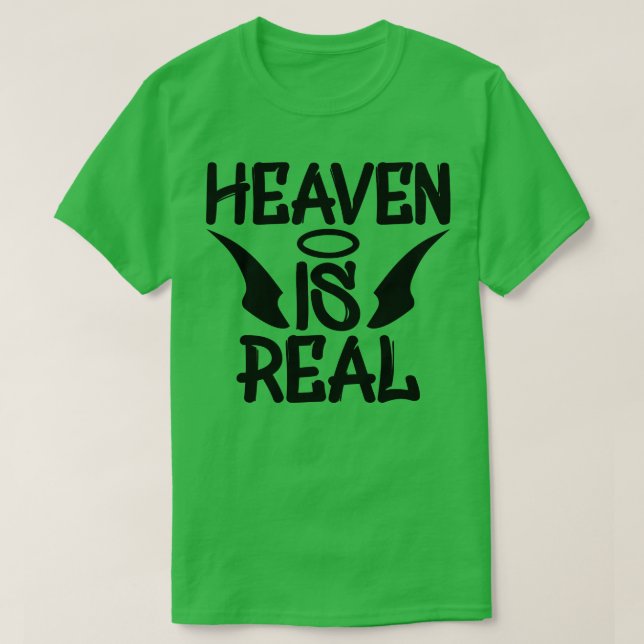 Der Himmel ist real T-Shirt (Design vorne)