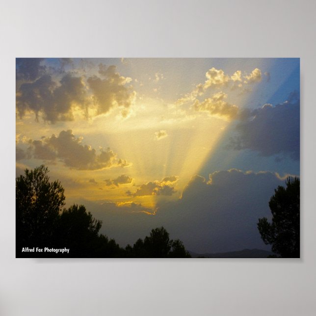 Der Himmel öffnet sich Poster (Vorne)