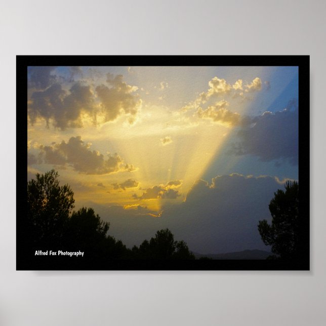 Der Himmel öffnet sich Poster (Vorne)