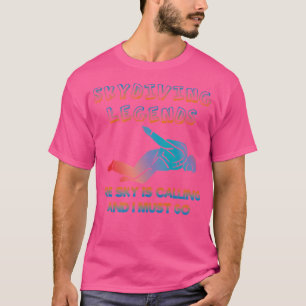 Der Himmel ruft an und ich muss Coole Luftsportart T-Shirt