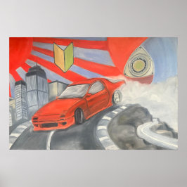 Der Himmel treiben Poster