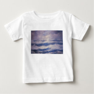 Der Himmel und der Ozean (von Emil Carlsen) Baby T-shirt