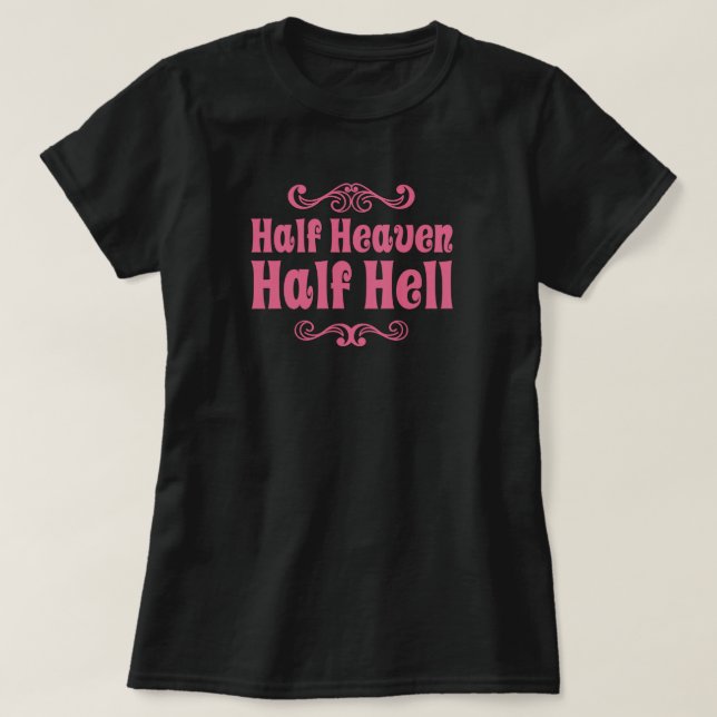 Der Himmel und die Hölle T - Shirt (Design vorne)